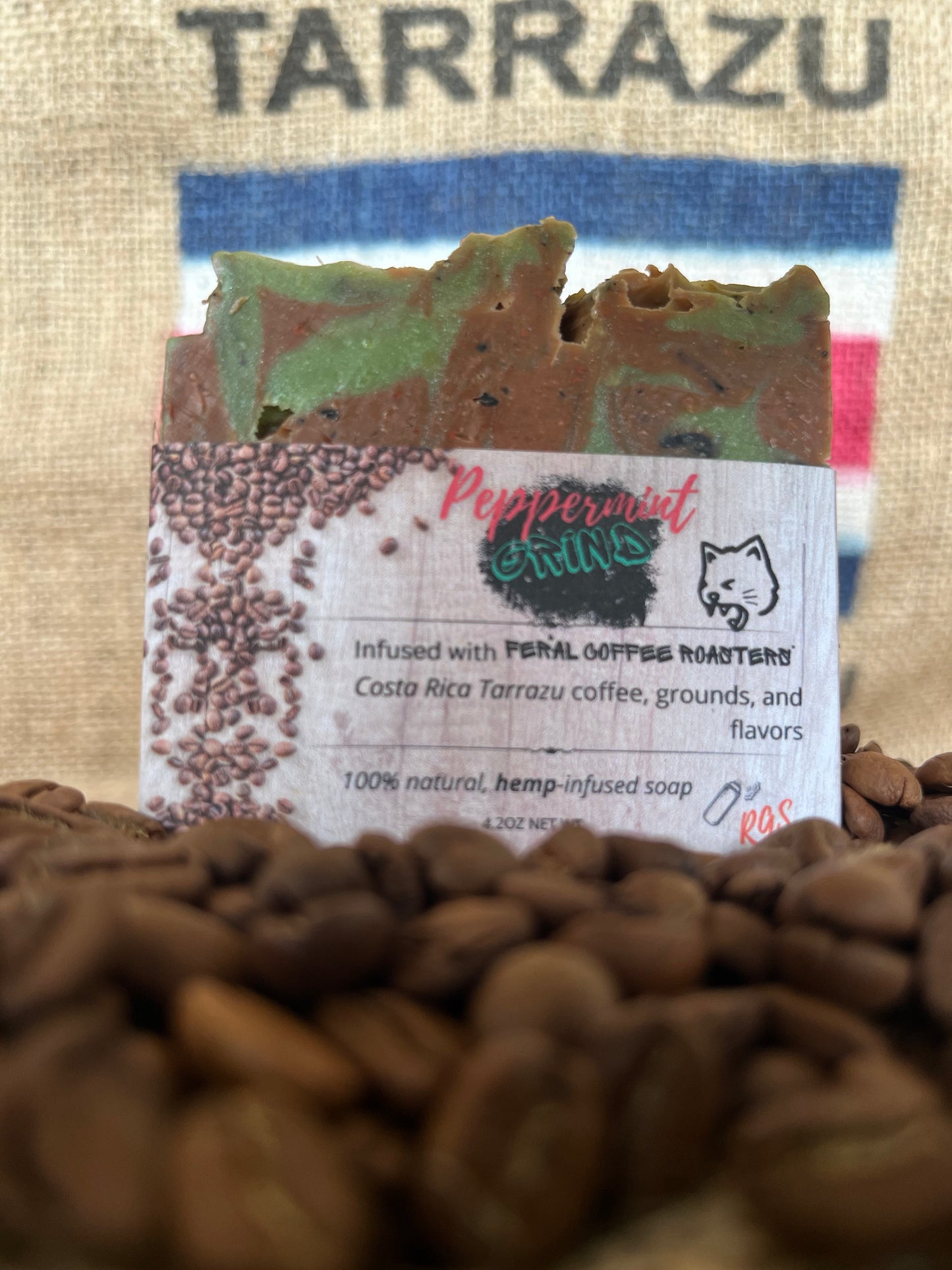 Feral Coffee x Rashguard Soap - Peppermint Grind